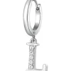 Sale Mono Orecchino Donna Lettera L Gioielli Chakra | BHKE068 Donna Gioielli Moda Donna
