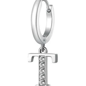 Best Mono Orecchino Donna Lettera T Gioielli Chakra | BHKE076 Donna Gioielli Moda Donna