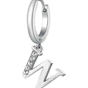 Outlet Mono Orecchino Donna Lettera W Gioielli Chakra | BHKE079 Donna Gioielli Moda Donna