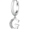 Fashion Mono Orecchino Donna Lettera G Gioielli Chakra | BHKE063 Donna Gioielli Moda Donna