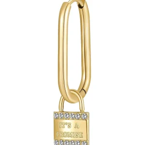 New Mono Orecchino Donna Lucchetto Gioielli Chakra | BHKE118 Donna Gioielli Moda Donna