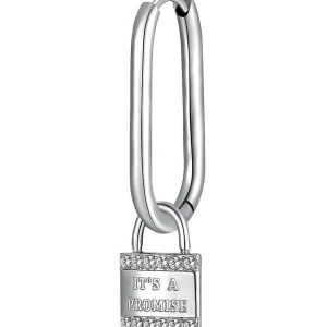 Outlet Mono Orecchino Donna Lucchetto Gioielli Chakra | BHKE117 Donna Gioielli Moda Donna