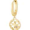 Online Mono Orecchino Donna Quadrifoglio Gioielli Chakra | BHKE002 Donna Gioielli Moda Donna