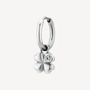 Outlet Mono Orecchino Donna Quadrifoglio Gioielli Chakra | BHKE133 Donna Gioielli Moda Donna