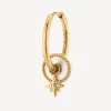 Best Mono Orecchino Donna Stella Madreperla Gioielli Chakra | BHKE124 Donna Gioielli Moda Donna