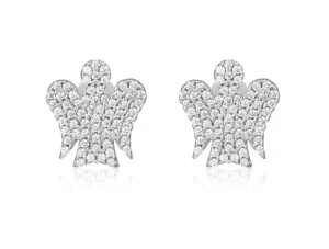 Fashion Orecchini Angeli In Argento E Zirconi Giannotti | GIA286 Donna Gioielli Moda Donna