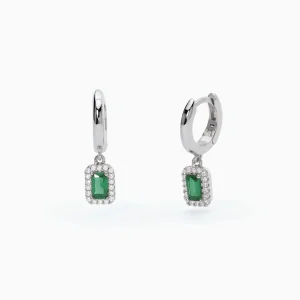 Best Orecchini Baguette Con Smeraldi Gioielli | 563545 Donna Gioielli Moda Donna
