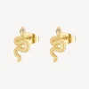 Hot Orecchini Chakra Serpente | BHKE195 Donna Gioielli Moda Donna