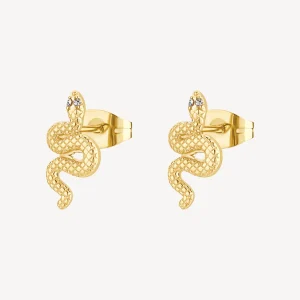 Hot Orecchini Chakra Serpente | BHKE195 Donna Gioielli Moda Donna