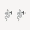 Discount Orecchini Chakra Serpente | BHKE194 Donna Gioielli Moda Donna