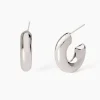 Outlet Orecchini Chunky A Cerchio Aperto Gioielli | 563841 Donna Gioielli Moda Donna