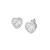 Hot Con Cuore Di Zircone Bianco Gioielli Amen | EHHBBBZ Donna Gioielli Moda Donna
