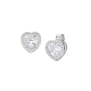 Hot Con Cuore Di Zircone Bianco Gioielli Amen | EHHBBBZ Donna Gioielli Moda Donna