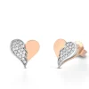 Fashion Orecchini Con Cuore E Ale Roberto Giannotti | GIA444 Donna Gioielli Moda Donna