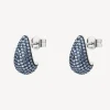 Sale Orecchini Con Galvanica Rutenio E Zirconi Light Blue Gioielli Fancy | FCL115 Donna Gioielli Moda Donna