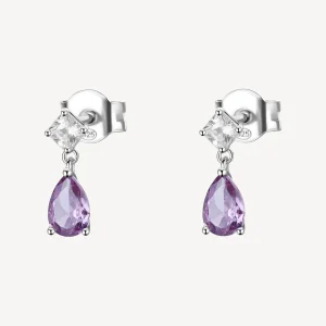 Sale Orecchini Con Pendente Magic Purple Gioielli Fancy | FMP115 Donna Gioielli Moda Donna