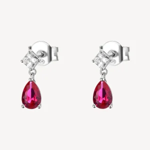 Online Orecchini Con Pendente Passion Ruby Gioielli Fancy | FPR119 Donna Gioielli Moda Donna