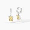 Discount Orecchini Con Zircone Lemon Gioielli | 563723 Donna Gioielli Moda Donna