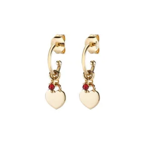 Outlet Cuore Dorati e Cipollino Rubino Gioielli Amen | ORANCUGR Donna Gioielli Moda Donna