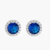 Outlet Diamond con Zircone tondo Blu Gioielli Amen |  ELUBOBBBLZ Donna Gioielli Moda Donna