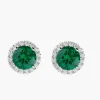 Fashion Diamond con Zircone tondo Verde Gioielli Amen |  ELUBOBBVZ Donna Gioielli Moda Donna
