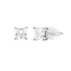 Online Orecchini Diamonds Con Punto Luce Quadrato Piccolo Gioielli | ELPQ40BB Donna Gioielli Moda Donna