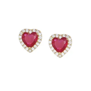 Hot Diamonds Dorati Cuore Rubino Gioielli Amen |  ETICSGRZ Donna Gioielli Moda Donna