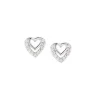 Sale Orecchini Diamonds Due Cuori Gioielli | ECBBZ3 Donna Gioielli Moda Donna