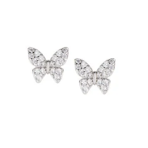 Hot Orecchini Diamonds Farfalla Piccola Gioielli |  EFAPBBZ3 Donna Gioielli Moda Donna