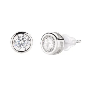 Sale Orecchini Diamonds Punto Luce Tondo Medio Gioielli | ELPT50BB Donna Gioielli Moda Donna