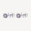 Fashion Orecchini Donna A Lobo Amethyst Gioielli Fancy | FMP45 Donna Gioielli Moda Donna