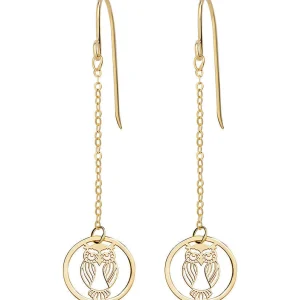 Best Orecchini Donna Gufo In Oro Gioielli | AU9ORGUG1 Donna Gioielli Moda Donna
