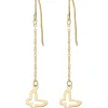 Outlet Orecchini Donna In Oro Con Farfalle Gioielli | AU9ORFAG1 Donna Gioielli Moda Donna