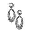 Sale Orecchini Donna "Intrecci" In Argento Gioielli | BM1976 Donna Gioielli Moda Donna