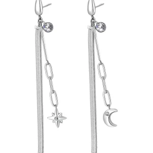 Online Orecchini Donna Luna Stella Gioielli Chant | BAH53 Donna Gioielli Moda Donna