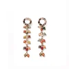 Discount Orecchini Donna Pendenti Enjoy Argento Rosa Rosa A Cascata Multicolor Mariacristinasterling | G4111R Donna Gioielli Moda Donna