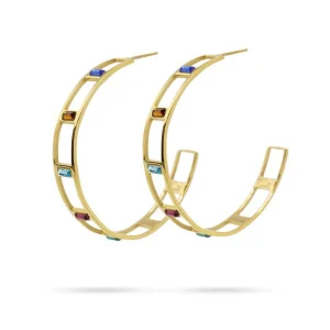 Clearance Orecchini Donna Zirconi Colorati Gioielli | CPE126D Donna Gioielli Moda Donna | Idee Regalo