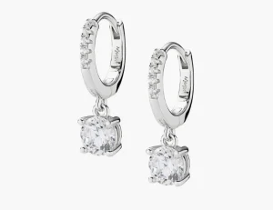 Clearance Huggies Punto Luce Bianco Gioielli Amen | ECIPBBBZ Donna Gioielli Moda Donna