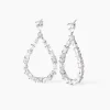Discount Orecchini In Argento A Goccia Con Zirconi Gioielli | 563813 Donna Gioielli Moda Donna