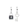 Online Orecchini In Argento Chiave E Lucchetto Gioielli Le Madreperle | ORMPLUBN Donna Gioielli Moda Donna