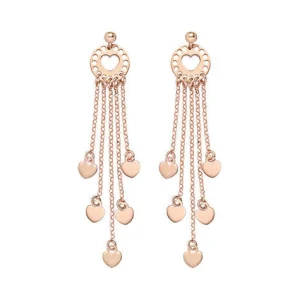 Hot Orecchini In Argento Pendenti Con Cuori Gioielli Acchiappamore | ORAAR1 Donna Gioielli Moda Donna