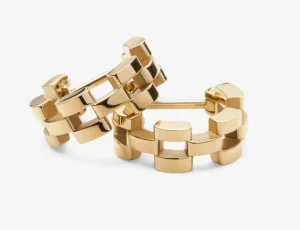 Hot Orecchini 3-Link Earrings Gold Wellington | DW00400989 Donna Gioielli Moda Donna