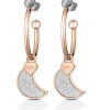 Online Orecchini Luna Donna Objects Glitter   | OR-439 Donna Gioielli Moda Donna