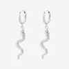 Outlet Orecchini Pendenti Chakra Serpente | BHKE192 Donna Gioielli Moda Donna