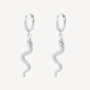 Outlet Orecchini Pendenti Chakra Serpente | BHKE192 Donna Gioielli Moda Donna