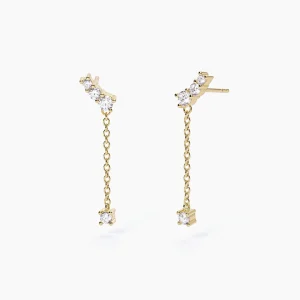 New Orecchini Pendenti Con Catena Gioielli | 563567 Donna Gioielli Moda Donna