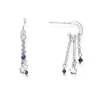 New Orecchini Pendenti Con Stelle E Cristalli Blu Gioielli Candy Charm | ORMISBBL Donna Gioielli Moda Donna