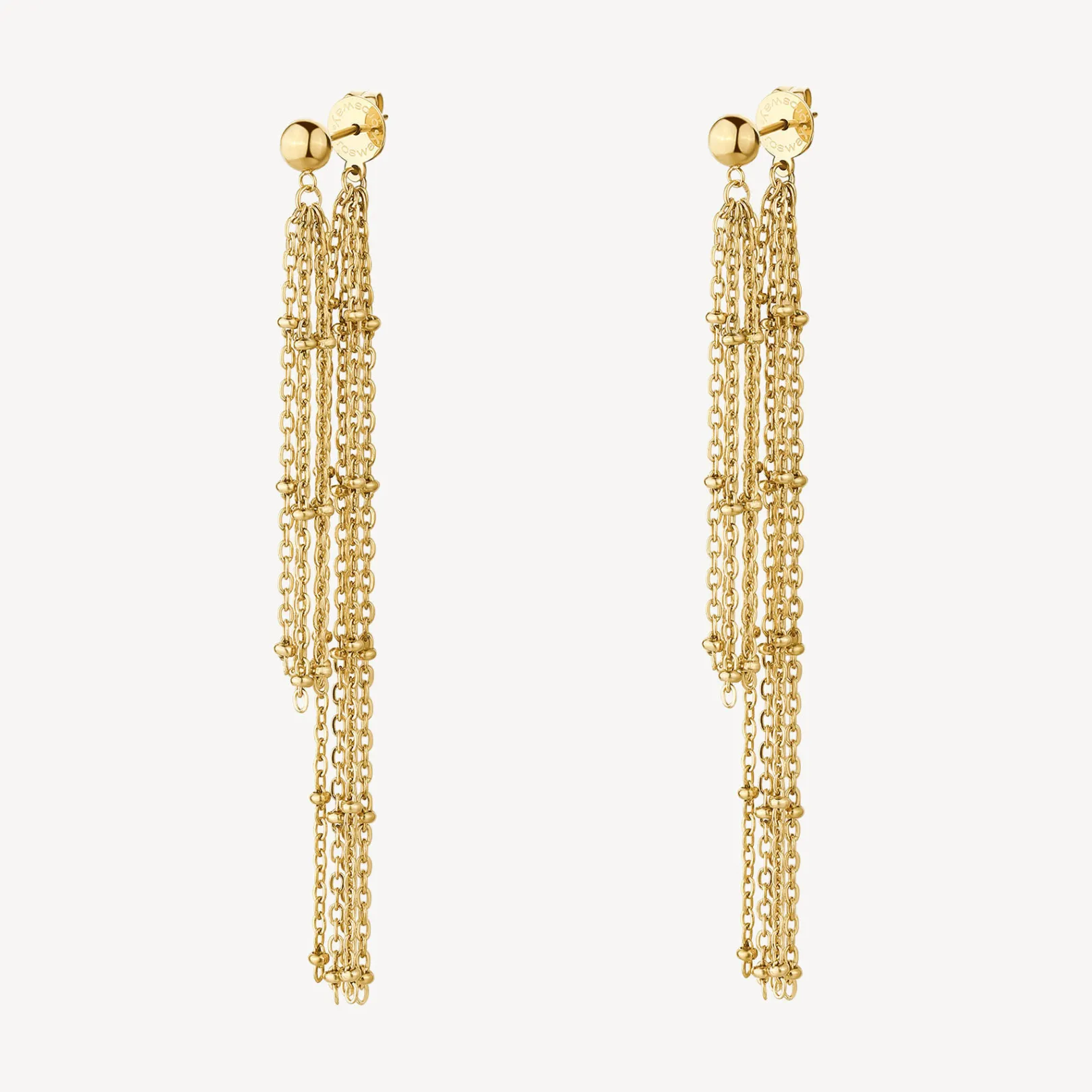 orecchini_pendenti_dorati_0-2.webp Clearance Orecchini Pendenti Dorati Lunghi Catena Essential | BNL098 Donna Gioielli Moda Donna
