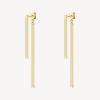 Discount Orecchini Pendenti Lunghi Dorati Essential | BNL092 Donna Gioielli Moda Donna