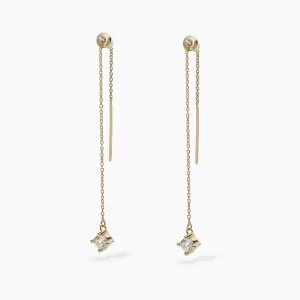 Fashion Orecchini Pendenti Placcati Oro Gioielli |  563492 Donna Gioielli Moda Donna